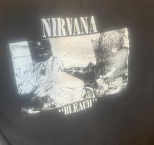 Nirvana Vintage T Shirt 90s Kurt Cobain Sub Pop Size S-4XL XXXL gray