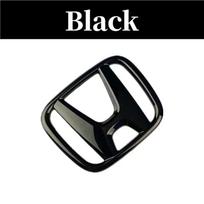 ABS Cars Logo Front Grille Rear Trunk Emblem for Honda Accord Civic Type-R CRV HRV FIT Jazz Steering Wheel Stickers Accessories XL7 Rear 113x92mm