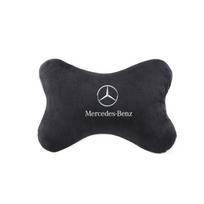 For Benz C-Class1Car Neck Pillows Filled Fiber Car Relax Pillow For Mercedes Benz W203 W204 W205 W210 W211 W212 W221 W222 CLS CLA CLK SLK GLK black