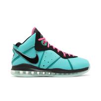 Nike LeBron 8 Retro 'South Beach' 2021 (Unisex) Retro / Pink Flash / Filament Green / Black Basketball Shoes CZ0328 400 46.0 blue