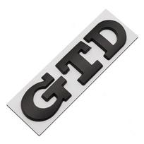 3D Metal Car Front Grill GTD Logo Rear Trunk Sticker Emblem BDYT3 Badge For Volkswagen VW Golf 4 5 6 7 7 MK4 MK5 MK6 MK7 MK8 Style36