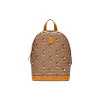 Gucci X Disney Mickey Mouse Print Canvas And Leather Backpack Unisex Backpacks Ebony Brown 552884-HWUDM-8603 Basic Set (Bag+Dust Bag)