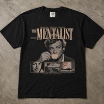 The Mentalist T-Shirt | Patrick Jane Shirt | Retro TV Show Poster Shirt | Bruno Heller 4XL gray