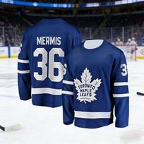 2026 m. Naujas Toronto ledo ritulio treniruočių marškinėlis vyrams su 3D spaudiniu, pralaidus orui, drėgmę sugeriantis ilgomis rankovėmis T-shirt vaikams 2XL blue
