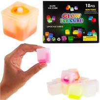 TG53193 ICE CUBES glowing colorful FLUO 12 pcs ice cube