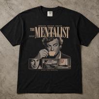 The Mentalist T-Shirt |  Patrick Jane Shirt | Retro TV Show Poster Shirt | Bruno Heller 2XL gray