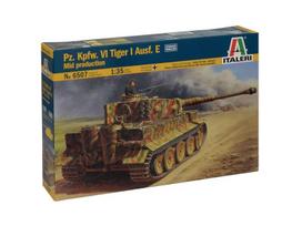 Italeri Tiger I Ausf.E (mid production) surenkamas tanko modelis 1/35, 6507