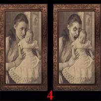 3D Changing Face Ghost Picture Frame Halloween Decoration Horror Craft Supplies Haunted House Party Decor Halloween Props bordinė