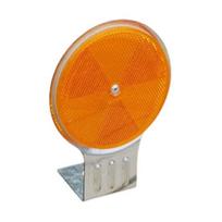 Atspindintis važiuojamosios dalies ženklas Dvispusis įspėjamasis juostos atšvaitas ženklui Labai matomas Metalinis Avarinis Statyba orange