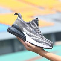 Anti-pressure, Anti-puncture, Safety Protection, Anti-smashing, Anti-puncture, Fly-weaving, Wear-resistant Work Shoes 48 gray