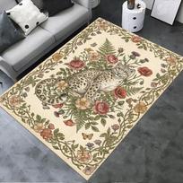 2025 New Snow Leopard Animal Carpet Rug for Living Room Bedroom Home Sofa Decoration,Kids play Non-slip Floor Mat108 40x60cm( 15x23in ) gray
