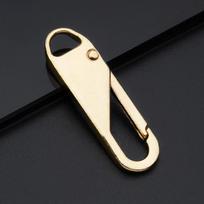 2pcs Removable Zipper Head Metal Zipper Slider Puller DIY Repair Sewing Kits Replacement Zipper Bag Clothes Sewing Accessories black
