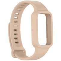 Sports Silicone Strap For Xiaomi Band 9 Active Smartwatch all-inclusive Soft bracelet Wristband For Redmi Band 3 belt Accessory For Redmi Band 3 beige