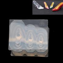 Epoxy Resin Casting DIY Handmade 3D Mini Food for Play Milk Tea Cup Mold Craft gray