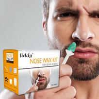 Natural Gentle Safe Quick Nose Wax nose hair Removal for Men & Women žalia
