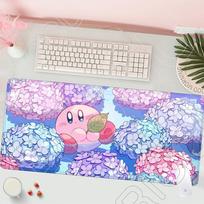 HD Printing Mouse Pad Laptop Extended protective Pad Computer Game Mousepad Cartoon K-Kirby PC Accessories Keyboard XXL Desk mat 300x700mm
