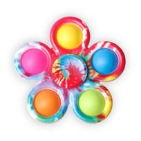 Fidget Spinner Toys Pops Finger Sensory Toys Easter Basket Stuffers Anxiety Stress Relief Toys ADHD Autism Treasure Box Toys multi