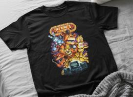 Halloween Horror Nights 2026 Five Nights at Freddy's T-Shirt Halloween Gift S brown