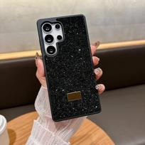 Prabangus Blizgantis Deimantinis dėklas Samsung Galaxy S26 S25 S24 S23 Plus Ultra, su kalnų krištolais, atsparus smūgiams, kietas galinis apsauginis dangtelis Samsung S25 Plus