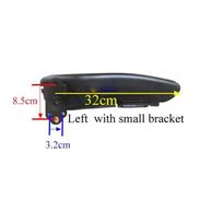 32cm 37cm 40cm Universal Adjustable Left Right Side Car Truck Seat Armrest Hand Holder Arm Rest Support for RV Caravan Boat Bus Left 32cm black