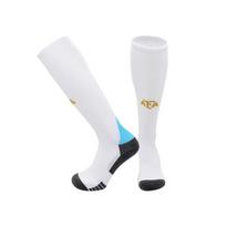 24-25 Futbolo kojinės Nacionalinės komandos Rankšluosčio dugnas Futbolo kojinės Kojinės Suaugusiųjų Vaikų drabužiai Varžybų Treniruočių kojinės children's wear m white