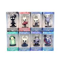 Q Versija Hollow Knight Silk Song Riteris Vapsva Lervė Zote Quirrel Šešėlis Cornifer Myla PVC Figūrėlės Modelis Lėlė Žaislų Kolekcija Dovana