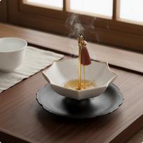 Ceramic Umbrella Tea Strainer Easy to Clean Heat Resistant