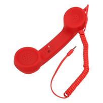 Wired Connection 3.5mm Plug Handset Adjustable Tone Wired Cellphone Handset  For PC