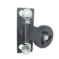 Gym Rack Pulley Attachment | Sturdy Steel Construction, SpaceSaving Compact Design, for rear deltoid 26MM Aperture gray