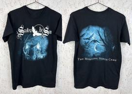 2 Sides Swallow The Sun Morning Never Came 2003 Black   HT247 Unisex shirt Cotton Oversize Large Size M gray