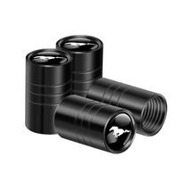 4PCS Metal Car Wheel Tire Valve Cover Stem Caps Accessories Auto Styling For Ford Focus Mk3 Mondeo Mk4 Fusion Ranger k130 Mustang ST