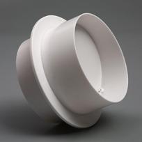 New Plastic Pipe Check Valve Round 80/100/110/150/200mm Air Duct Check Ventilation Valve Pipe Draft Blocker Kitchen 150mm