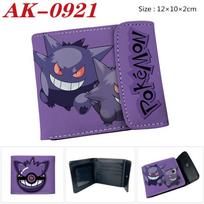 Pokemon Pikachu Spausdinimo Trumpa Trijų Lankstymų Piniginė Užsegama Monetinė Mielas Animacinis Kortelių Laikiklis Geltonas Vienas Dydis 1 Pakuotė blue