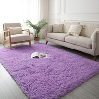 Šiuolaikinė svetainė Didelis kilimas ilgi plaukai Vaikų kambario kilimai Miegamojo Pūkuotas Dekoratyvinis Kilimėlis Nordic Fluffy Kilimėliai prie lovos 80x120cm 31x47inch