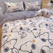 Retro stiliaus vienvietis antklodės užvalkalas, viengubas odai tinkamas bendrabutis, viengulė dvigulė lova Keturių dalių rinkinys 2.0m bed