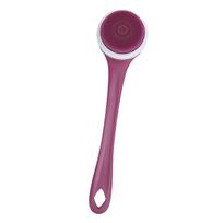 Electric Body Brush Multifunctional Long Handle Shower Brush Water Resistant Electric Shower violetinė