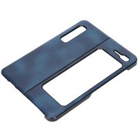 Mobile Phone Leather Case AllInclusive AntiFall Protective Cover for Samsung Galaxy Z Fold 1 W20(Blue )