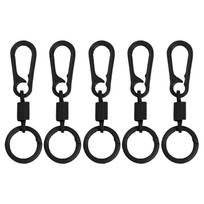 5Pcs Lobsters Clasp Hook Key Rings Buckle Light Weight Zincs Alloys Carabiner Keychains for Hiking Travel Daily Carry juoda