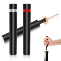 3Pc Air Pump Wine Bottle Opener Stainless Steel Pin Cork Remover Air Pressure Wine Corkscrew Opener Kitchen Tool Bar Accessories black