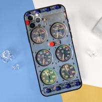 Aviation Aeroplane Pilot Cockpit Case For iPhone 16 15 13 12 11 14 Pro Max Mini Cover For iPhone 16 Plus XS Max XR X Phone Case iPhone 16 Pro gray