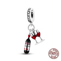 s Copper Metal Charm Bead Components Bead Components Red Wine Pendant Bead Component Dionysus Sacrifices Bead Components Compatible With Authentic white