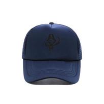 Skeleton Trucker Cap Summer Baseball Cap Pirate Fishing Hat Unisex Adjustable Mesh Breathable Caps Sunscreen Snapback Hat 55-60cm žalia