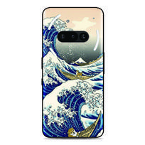 Japan Kanagawa Phone Case For TCL NxtPaper 70 Pro K70 Power 4G 605 50 XE 40 XL 20 30 60 SE 60R 5G 40R 505 501 408 406 403 Cover TCL NxtPaper 70 Pro