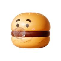 Stress Relief Fast Food Toy Bubble Popping Cartoon Hamburger French Fries Drumstick Ice Cream Cola Squeeze Toy Office Worker Gift brown