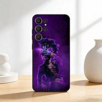 Anime J-Jojo BizarreS Adventures Phone Case For Samsung S26,S25,S24,S21,S22,S23,S30,Ultra,S20,FE,Lite,10,9,Black Cover Samsung S105G black