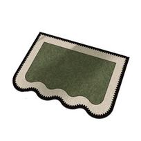 Bathroom Door Mat Super Retro Bathroom Rug Absorbent Bath Mat with Anti-Slip Bottom C gray