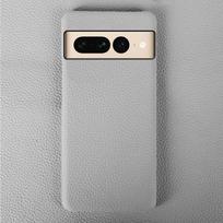 Premium Cowhide Leather Phone Case for Google Pixel 8 Pro 9 Pro XL 8A 7 7A 6 6A 5A Luxury Litchi Design Hard PC Back Cover For Pixel 9