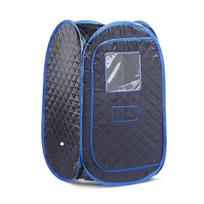 Portable Steamer Sauna Tent  Foldable One Person Full Body Spa for Detox Therapy without Steamer gray