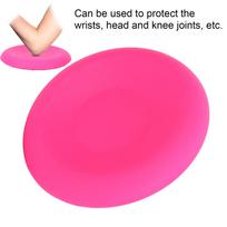 Silicone Yoga Knee Pad Fitness Pilates Workout Balance Knee Cushion for Elbows Wrist pink