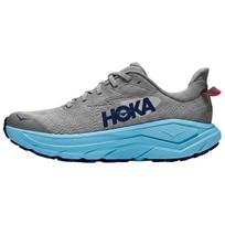 Hoka One One Challenger 8 Outdoor Sports Trail Running Shoes Women sneaker Gray Blue 1168717-GYSR 40 gray